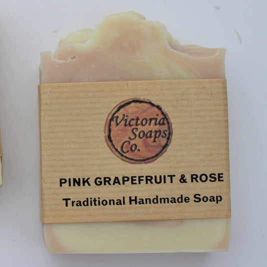 Pink Grapefruit & Rose Soap
