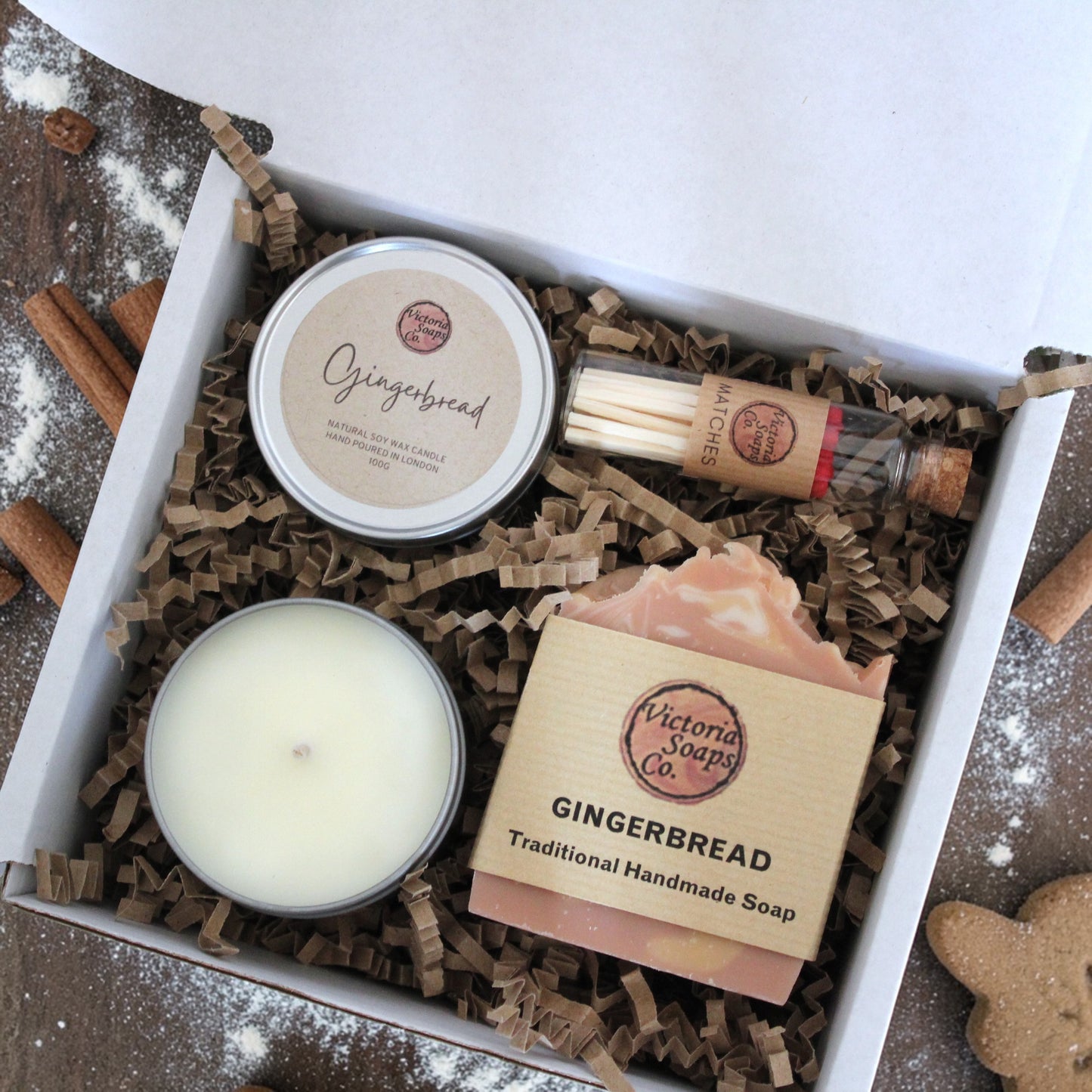 Handmade Soap & Candle gift set